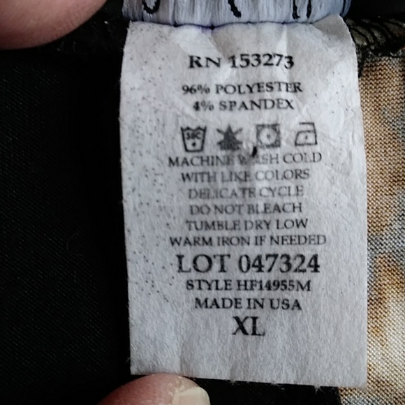 NWOT Arabella Color Block Leopard Print Hooded Dress XL Black Brown - Picture 4 of 16